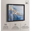 Décoration murale «Sapphire Dust Radiance IV Shadowbox» par Art Remedy, cadre noir, 24 x 24-765980983-765980985