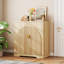5-Tier Shoe Cabinet with Rotating Shoe Rack, Freestanding Shoe Storage Cabinet for 30-35 Pairs-959695515