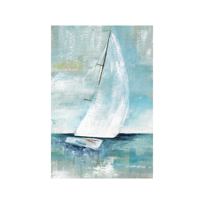 Come Sailing I by Nan - Wrapped Canvas Painting, 152.5 cm H x 101.5 cm W