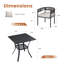 Ensemble bistro pour 2 personnes avec table carrée 27,6 po et 2 chaises en rotin avec coussins et coussins-876852455