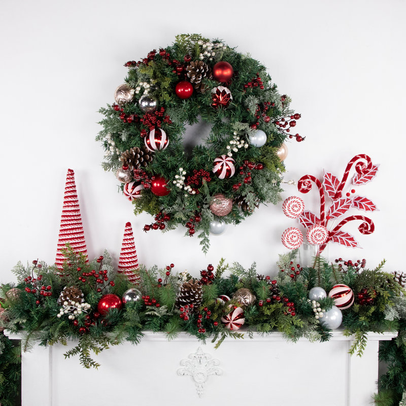 10'' in. Faux Garland