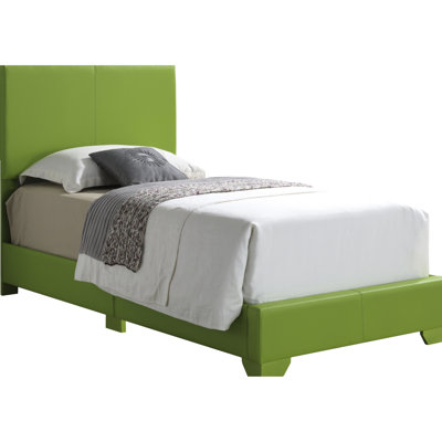 Lit simple Apple, 47 po de hauteur x 41 po de largeur, 81 po de profondeur, de fabrication en polyuréthane, facile à nettoyer, nécessite un ensemble de fondation ou de lattes pour un lit de repos de qualité et relaxant dans un lit vibrant, H 47 po x l 81 po, Pu, convient aux plus petits