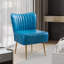 Chaise d'appoint rembourrée en similicuir pour salon, chambre à coucher-367096541