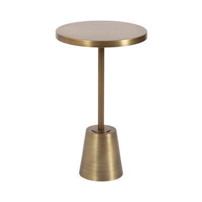 Searles Round Metal Side Table