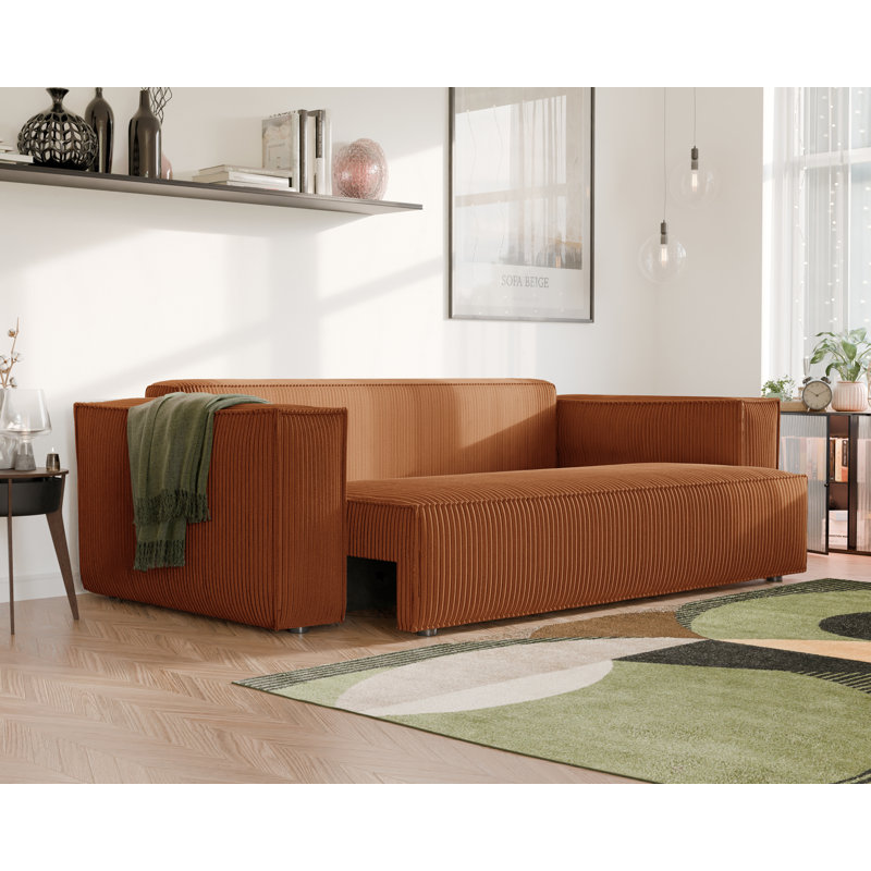 3 Seater Sofa, Orange