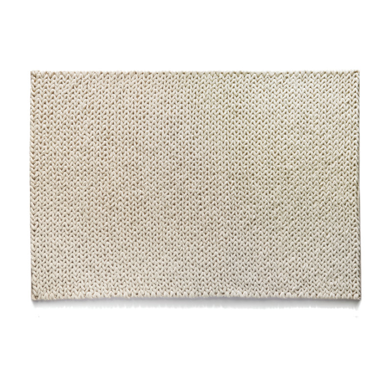 Sam Rectangle Wool Hand Woven Area Rug, Rectangle 80 x 150cm