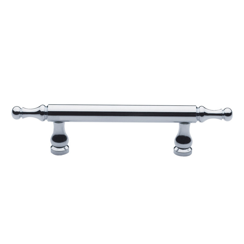 Spindle Bar Pull, Polished Chrome, 2 1/2"