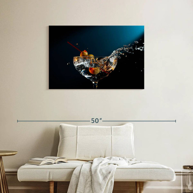 Yarlin Splash Martini, H 24 po x l 36 po