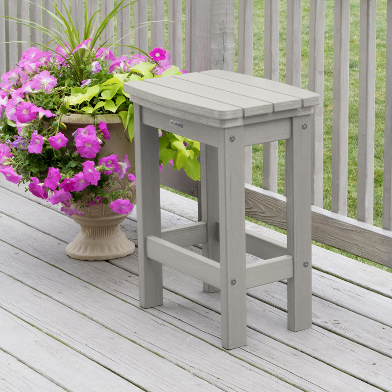 Tabouret de bar Arbnora, Gris havre