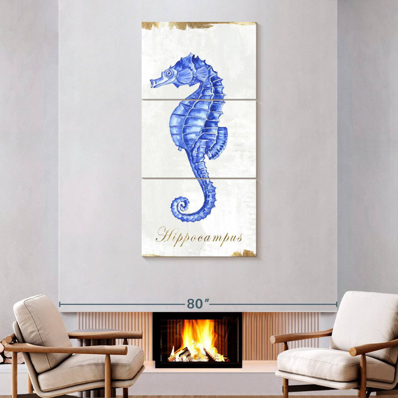 Hippocampe bleu