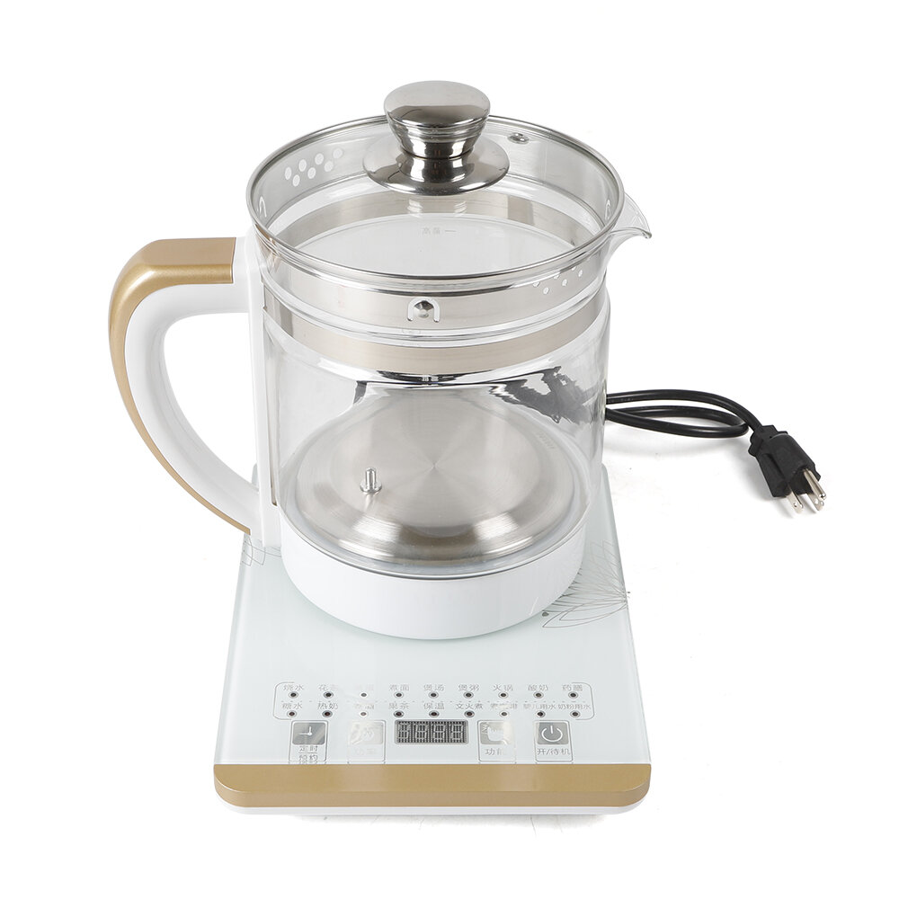 Ovente 1.7L Electric Kettle, Double Wall 304 Stainless Steel Water