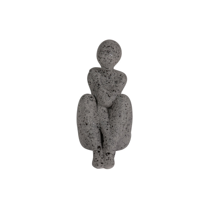 People Figurines & Sculptures, 29cm H x 24cm W x 15cm D, Black