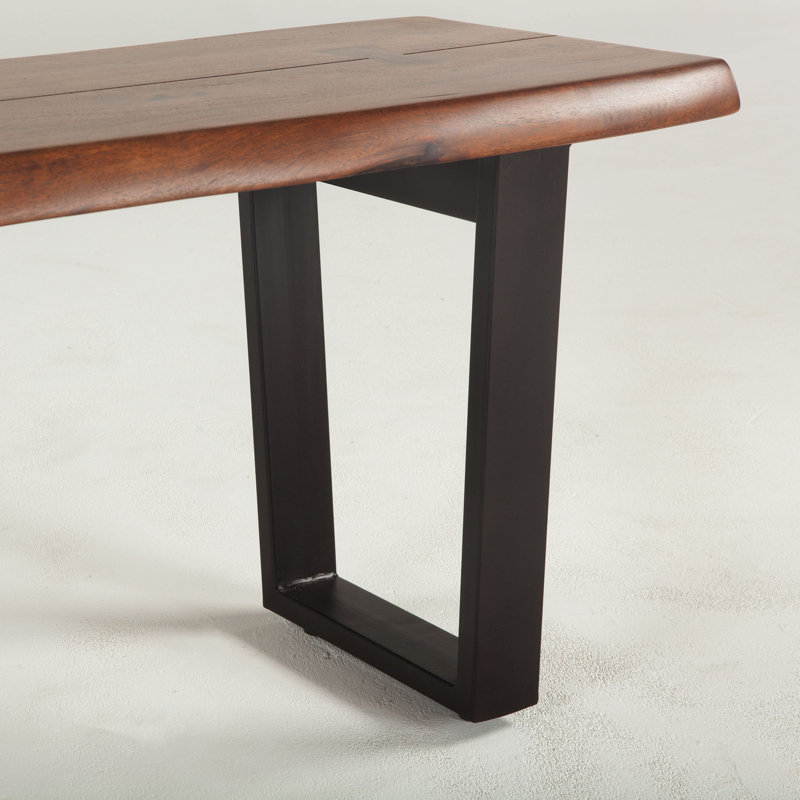 Loft Solid Wood Dining Bench