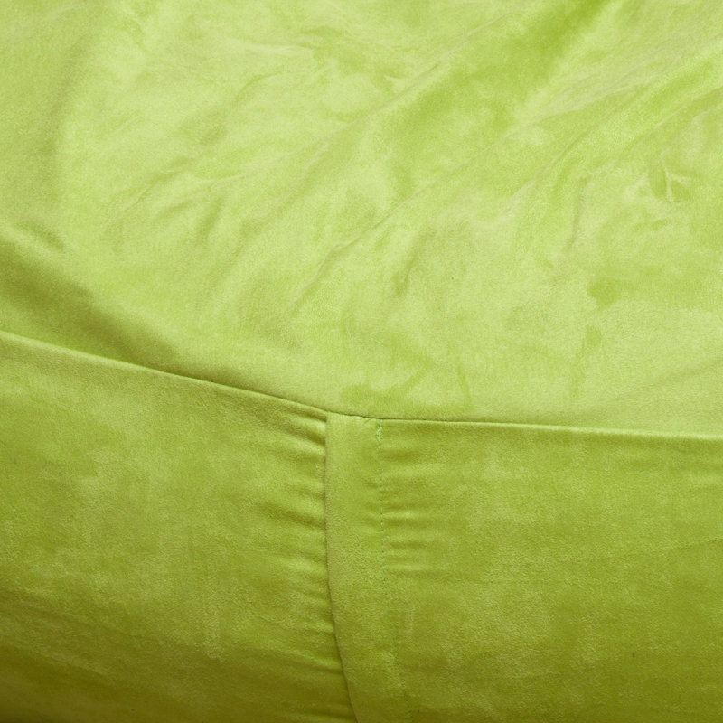 Fauteuil à billes cylindrique 4 pieds Michael, Polyester vert lac
