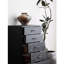 Commode d'appoint simple en bois massif