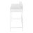 Fex Computer Office Standing Desk, 47 Inch Wood, Shelves, Metal-102361238