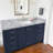 RegalAura 48" x 4" Carrara Marble Backsplash