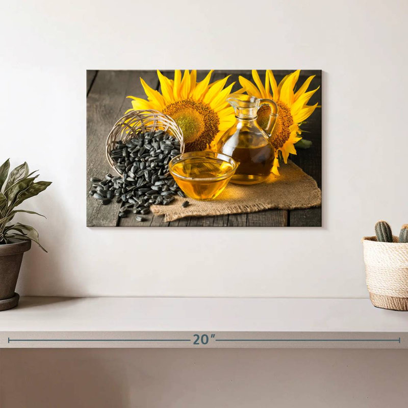Huile de tournesol Yarlin, H 8 po x l 12 po