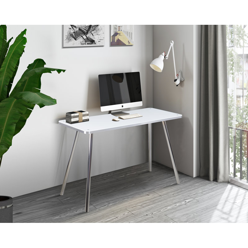 Radtke Glass Top Writing Desk