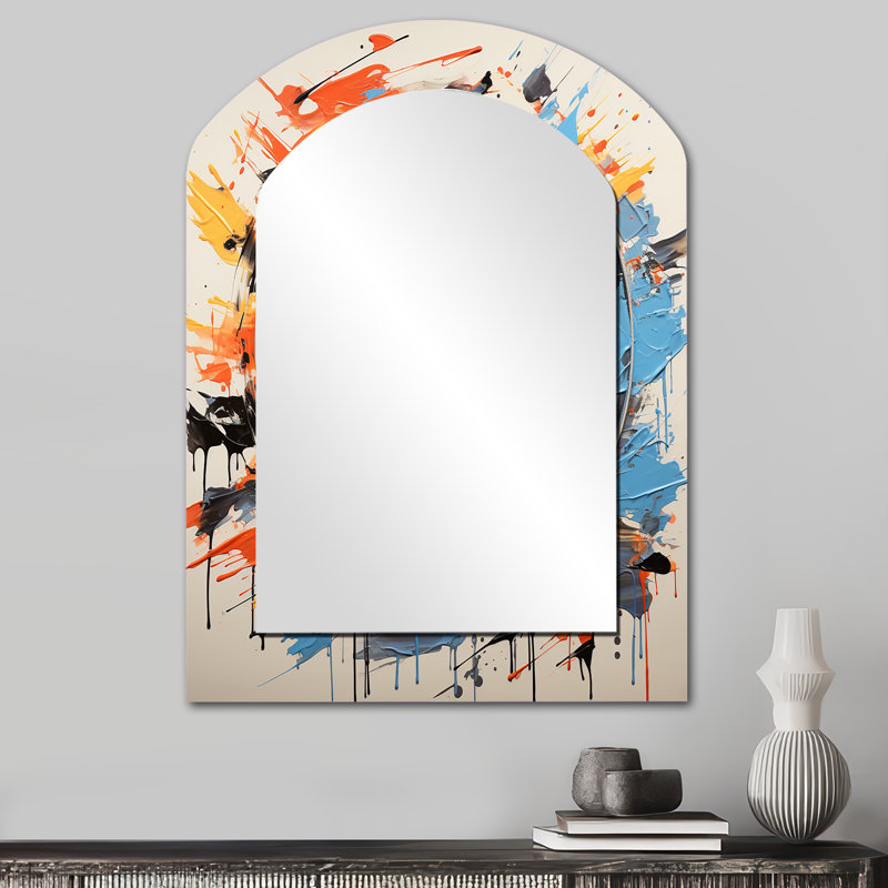Loralee - Miroir en métal tendance, 34 po x 25 po
