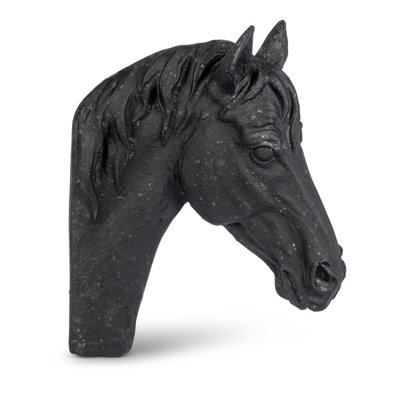 Noble Grace Wall Sculpture, Antique Black