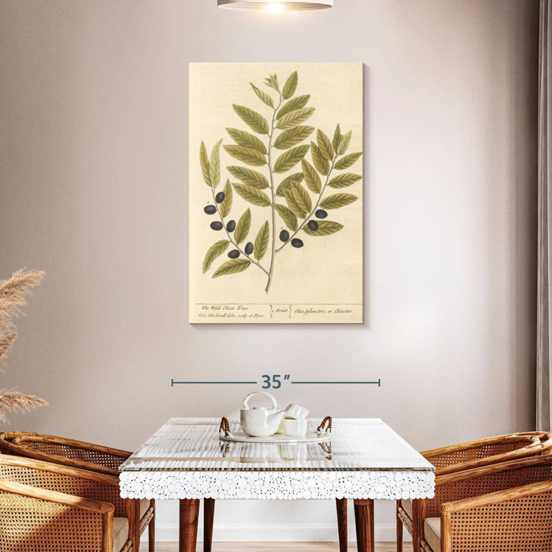 Keiri Olive Branch I, 45" H x 30" W