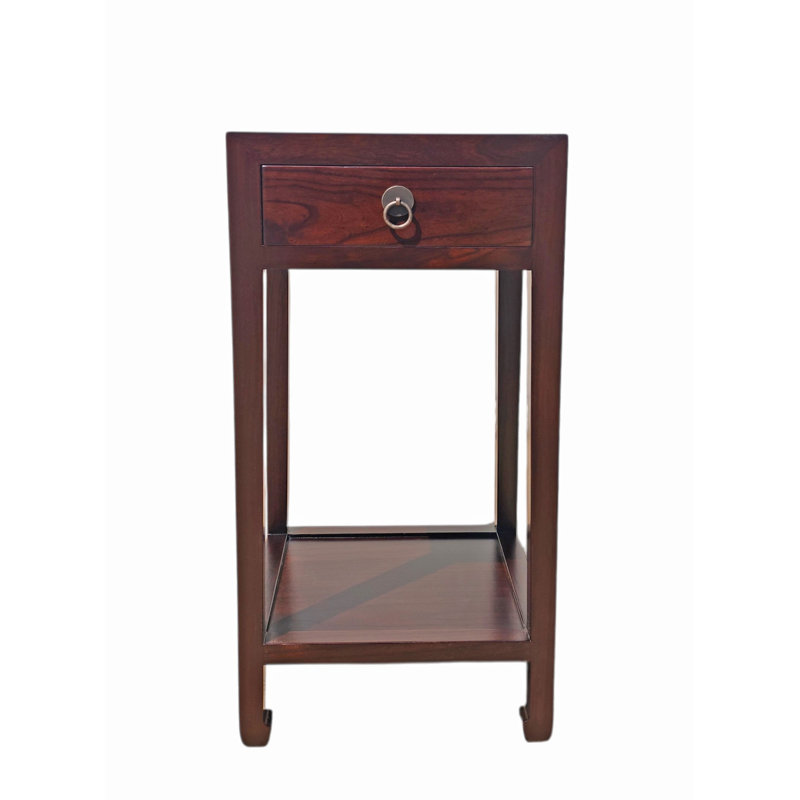 1 - Drawer Solid Wood Nightstand