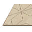 Tapis géométrique beige clair-533451537