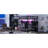 Queen Size Metal Loft Bed With And Led For Convenient Comfortable Bedroom Black Size, Wardrobe, Adjustable Shelf Storage Expansion-2011901778
