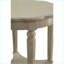 Table basse antique blanche de conception française avec tablette inférieure, charme champêtre Espace de rangement-153414969