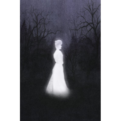 Haunted Dusk II 1 Piece Wrapped Canvas Wall Art