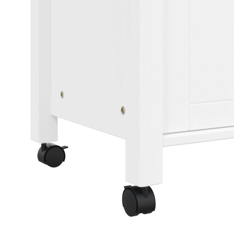 Kitchen Serving Cart, White