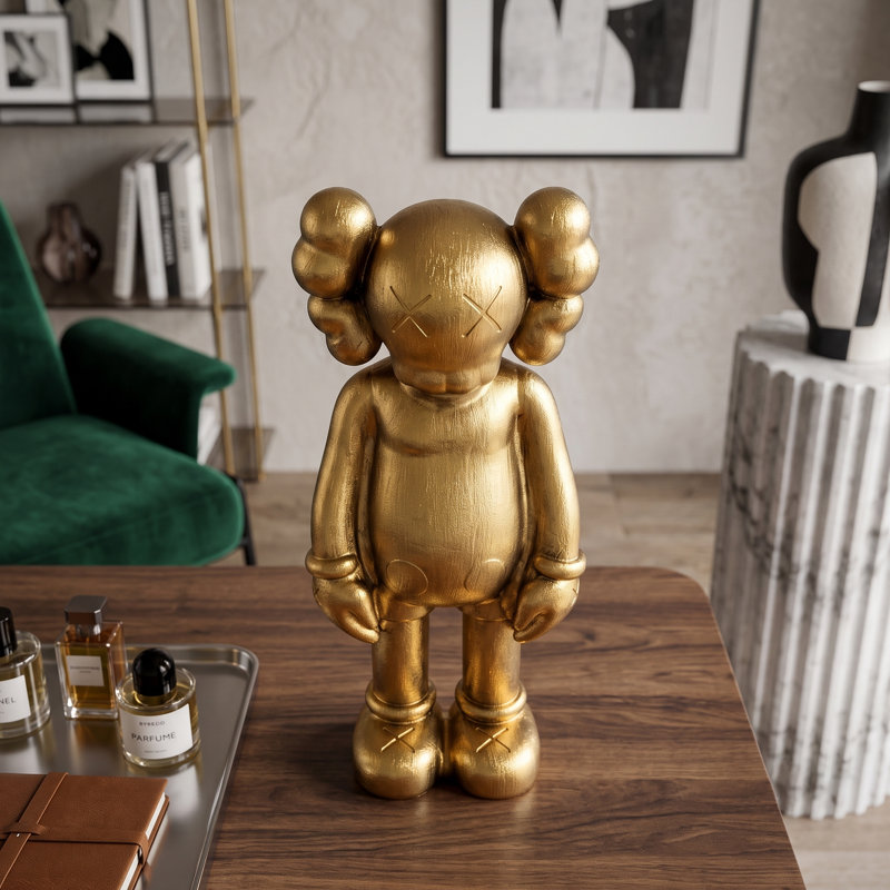 Luxe Gold Character Sculpture