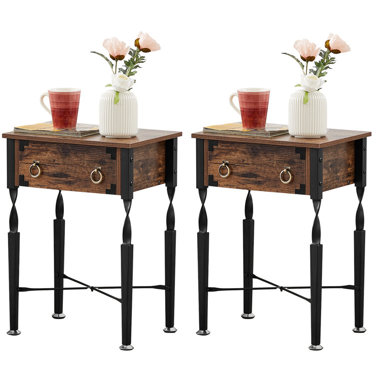 Cenie End Table Set with Storage
