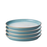 Denby Azure Haze Coupe Dinner Plates
