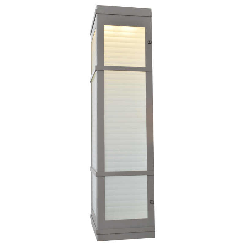 Kaufman Wall Light, Satin, 20" H x 6" W x 6" D