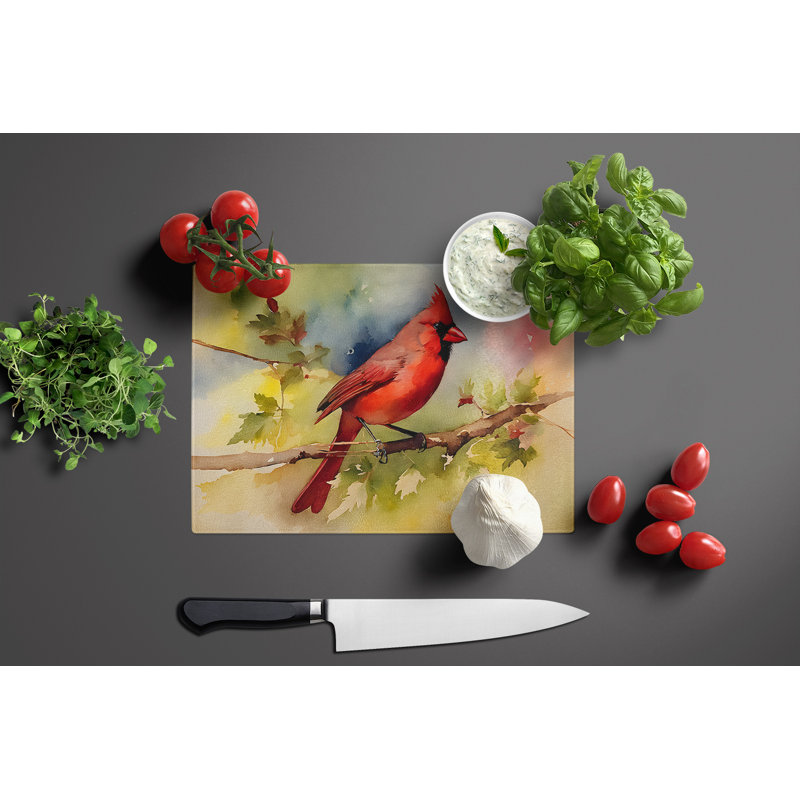 Cardinal Glass Cutting Board