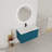 36" Wall Mounted Bathroom Vanity with Resin Sink & 2 Soft-Close Doors-2048318948