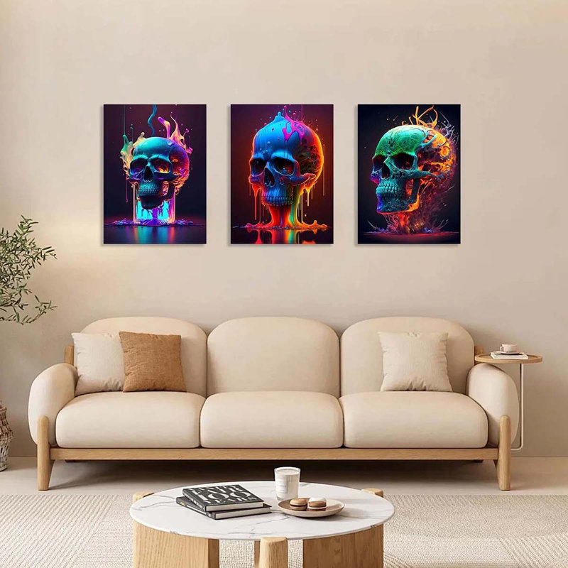 3 Piece Wrapped Canvas Print