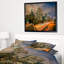 «Los Angeles Skyline Night», reproduction d'impression sur toile tendue-26665634