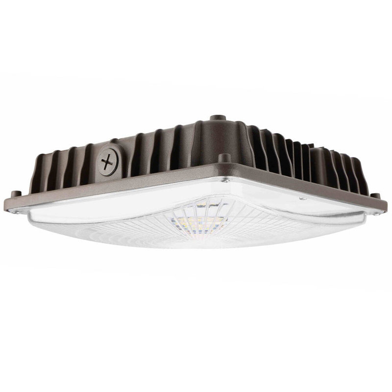 Waterproof LED Gas Station Canopy Light 110W/88W/66W/44W Watt Selectable 3000K/4000K/5000K 120-277V