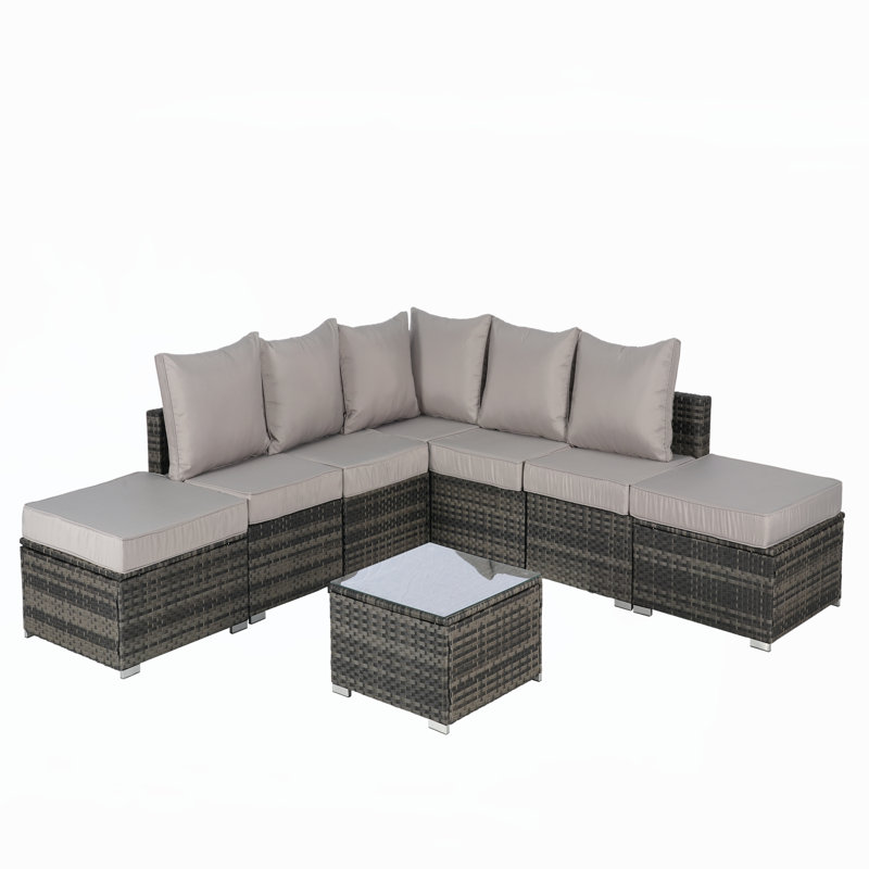 Patio Dining Sets, Light Gray