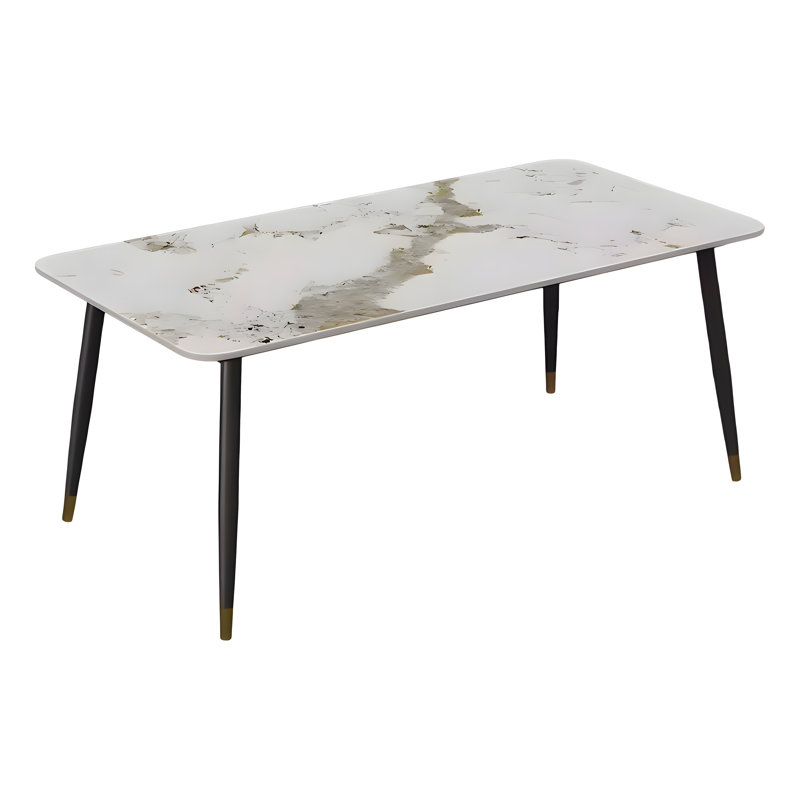 Table de salle à manger Deedra, H 29,52 po x L 35,43 po x l 70,87 po
