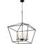 Lustree 6 lumières lanterne Arletta-1103146925