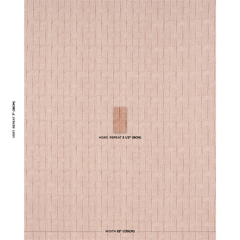 Tissu imprimé Noland Block, Épice