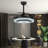 Smart Bluetooth Ceiling Fan With Dimmable Rgb Light And Music Speaker