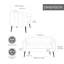 Causeuse d'appoint 50,2 po-2143187263