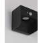 Black Integrated LED Outdoor Flush Mount
