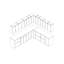 WALLKITCHENS - Cuisine complète moderne en panneau de fibres à densité moyenne l 102 x P 120 x H 96 -97830833