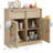 31.5" Sideboard Buffet Cabinet with 2 Drawers & 2 Doors, Modern Storage Buffet Table for Kitchen, Dining Room, Living Room, Coffee Accent Cabinet-1407203174
